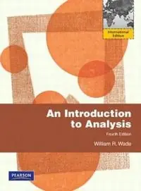 Introduction to Analysis